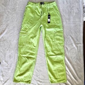 NWT Fashion Nova Cargo Straight Leg Jean SZ 11